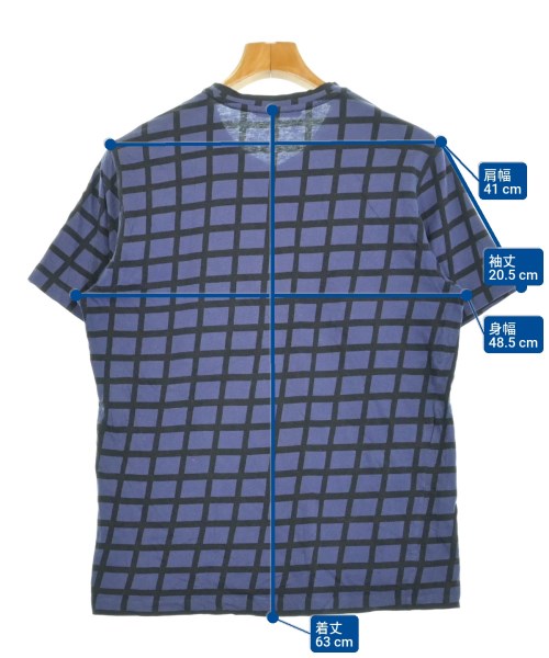 MARNI（マルニ）Tシャツ・カットソー 紺 サイズ:50(XL位) メンズ/2200645937091