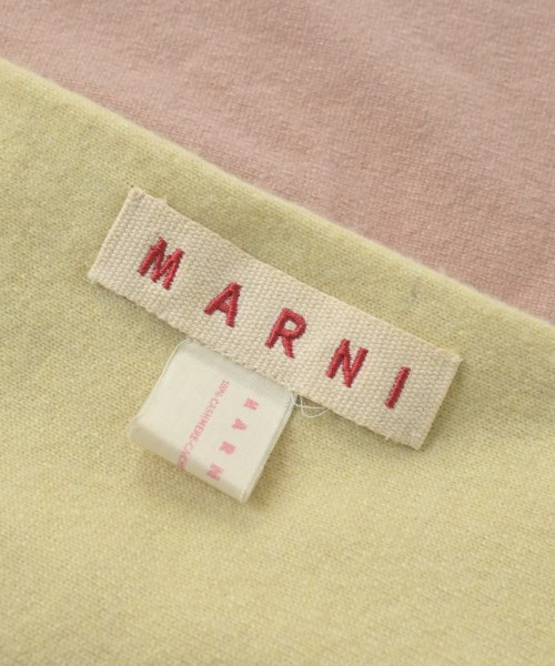 MARNI（マルニ）マフラー 黄 サイズ:- レディース/2200645228069
