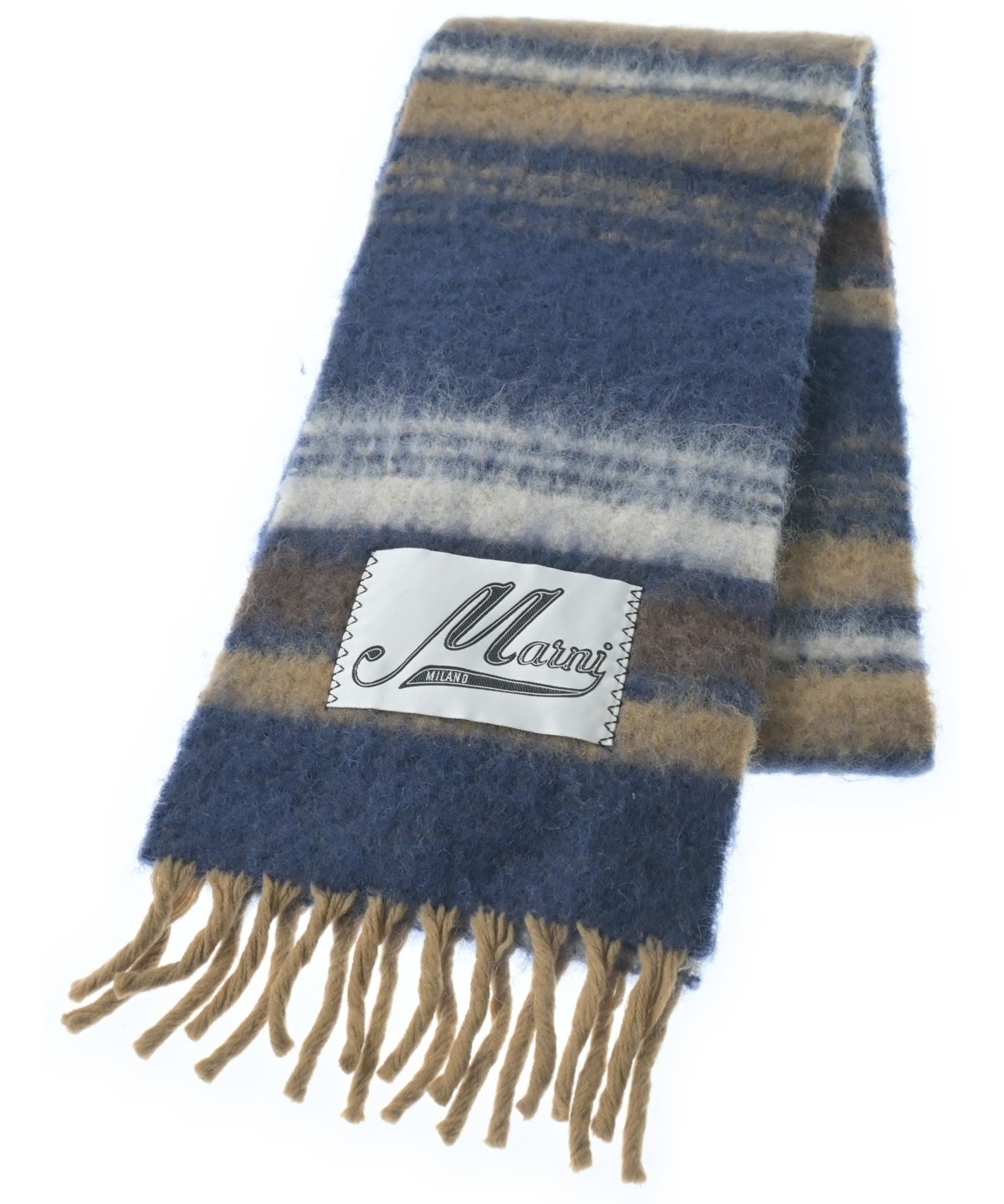 MARNI マルニ マフラー  紺 【古着】【中古】【送料無料】 2108426J0027_x1_a001.jpg