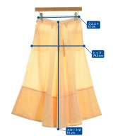 MARNI（マルニ）ひざ丈スカート オレンジ サイズ:36(XS位) レディース/2200647100158