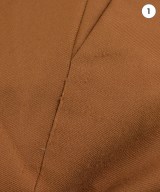 MARNI（マルニ）クロップドパンツ 茶 サイズ:36(XS位) レディース/2200646416021