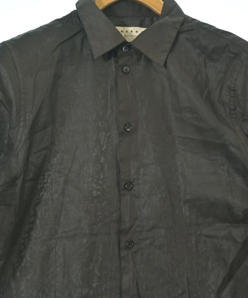 MARNI（マルニ）カジュアルシャツ 茶 サイズ:50(XL位) メンズ/2200647785201