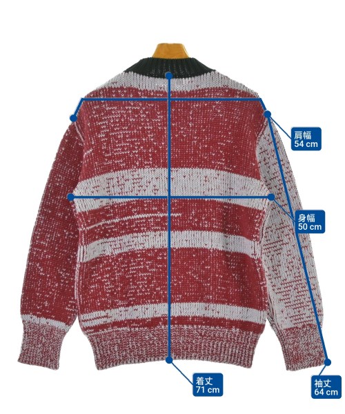 MARNI（マルニ）ニット・セーター 赤 サイズ:46(M位) メンズ/2200647882023