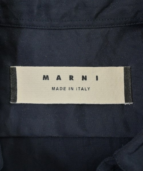 MARNI（マルニ）カジュアルシャツ 紺 サイズ:46(M位) メンズ/2200647983058
