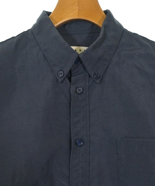 MARNI（マルニ）カジュアルシャツ 紺 サイズ:46(M位) メンズ/2200647983058