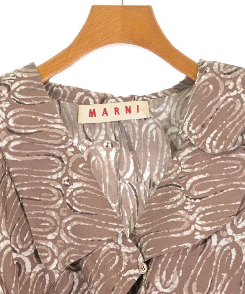 MARNI（マルニ）ブラウス 茶 サイズ:38(S位) レディース/2200638407051