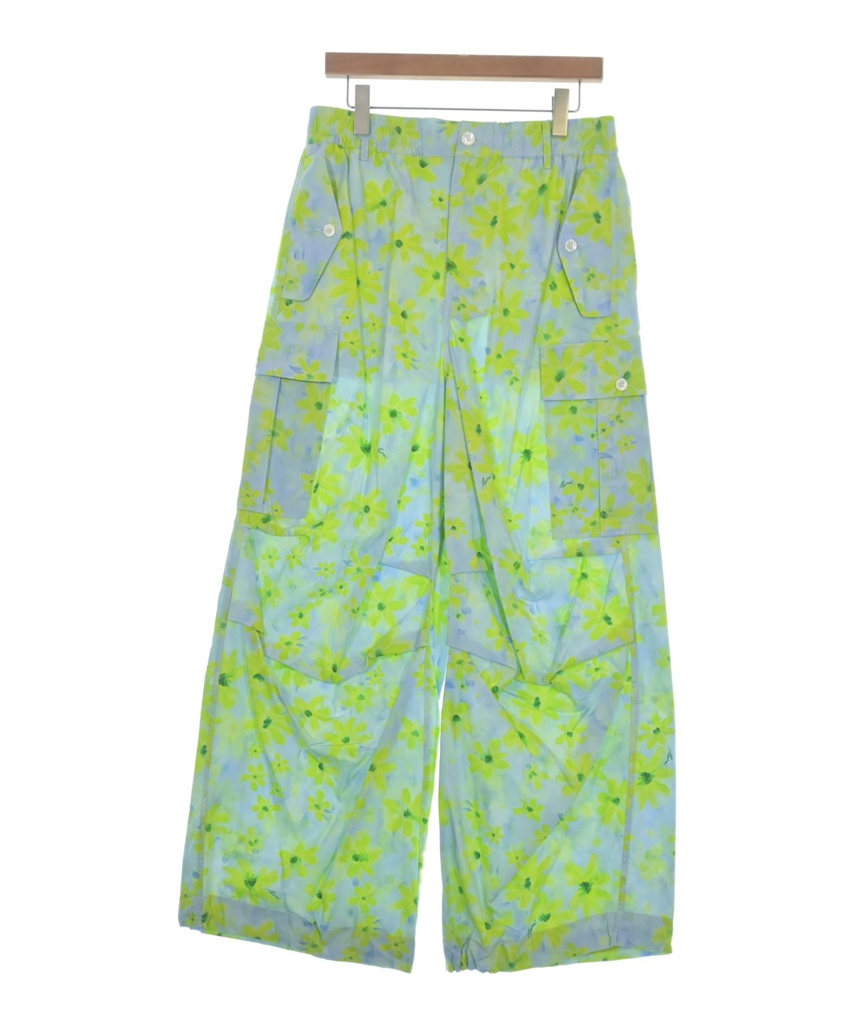 MARNI ワイドカーゴパンツ 28サイズ 16万円 オーバーダイ MARNI（マルニ）カーゴパンツ 青 サイズ:46(M位) メンズ/2200649103010