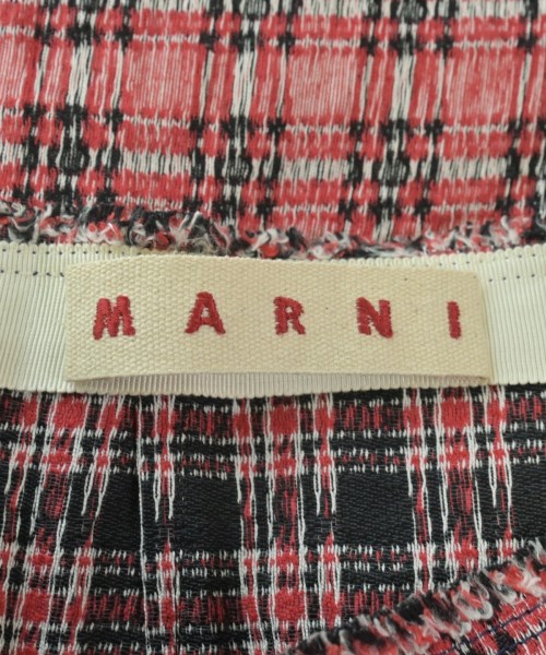 MARNI（マルニ）ひざ丈スカート 赤 サイズ:40(M位) レディース/2200649111114