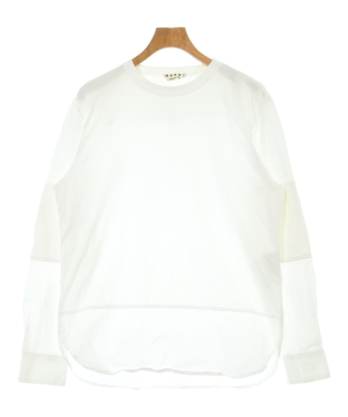 MARNI（マルニ）Tシャツ・カットソー 白 サイズ:48(L位) メンズ