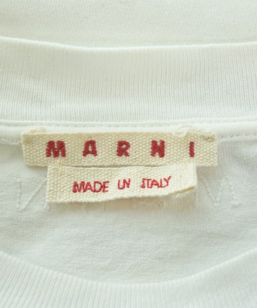 MARNI（マルニ）Tシャツ・カットソー 白 サイズ:48(L位) メンズ/2200650037021