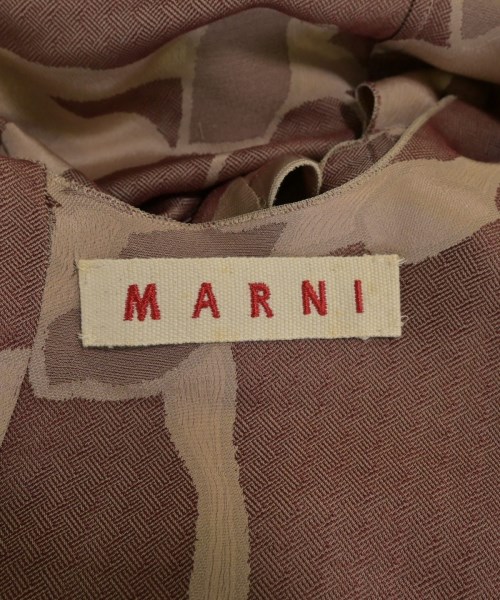 MARNI（マルニ）ワンピース 茶 サイズ:36(XS位) レディース/2200650198036