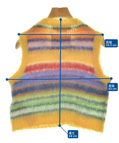 MARNI（マルニ）ベスト/ノースリーブ 黄 サイズ:38(S位) レディース/2200623939062