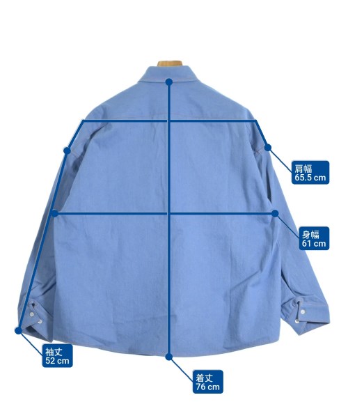 MARNI（マルニ）カジュアルシャツ 青 サイズ:46(M位) メンズ/2200642909138