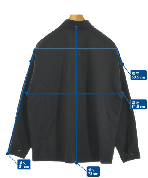 MARNI（マルニ）カジュアルシャツ 黒 サイズ:46(M位) メンズ/2200643354036