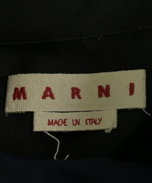 MARNI（マルニ）カジュアルシャツ 紺 サイズ:44(S位) メンズ/2200651879026