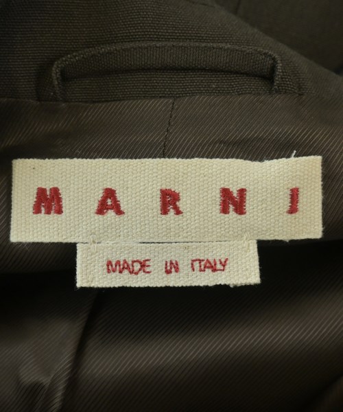 MARNI（マルニ）カジュアルジャケット 茶 サイズ:48(L位) メンズ/2200651879033