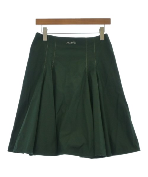 MARNI（マルニ）ロング・マキシ丈スカート 緑 サイズ:38(S位) レディース/2200637242042