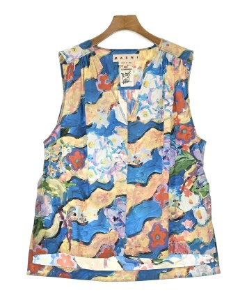 MARNI（マルニ）カジュアルシャツ 青 サイズ:48(XXL位) レディース