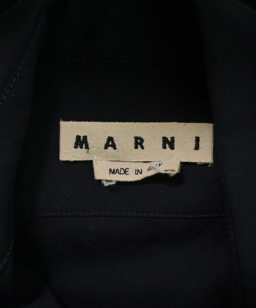 MARNI（マルニ）カジュアルシャツ 紺 サイズ:46(M位) メンズ/2200652629026