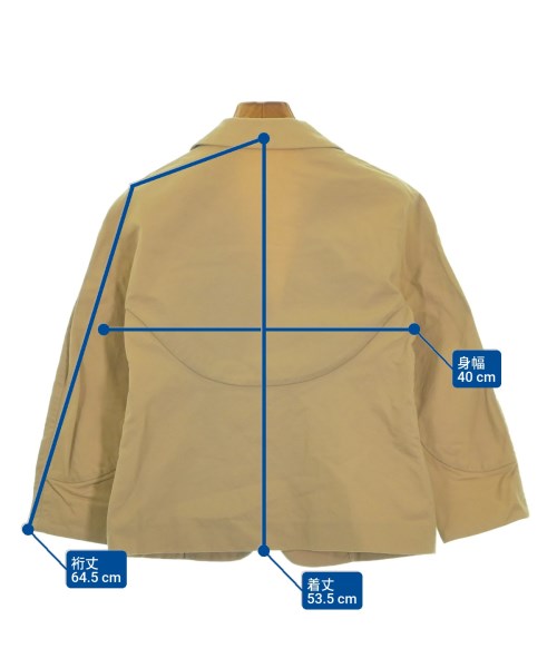 MARNI（マルニ）カジュアルジャケット ベージュ サイズ:38(S位) レディース/2200653349053