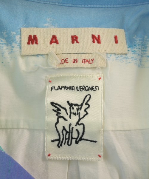 MARNI（マルニ）シャツワンピース 青 サイズ:44(L位) レディース/2200647126080