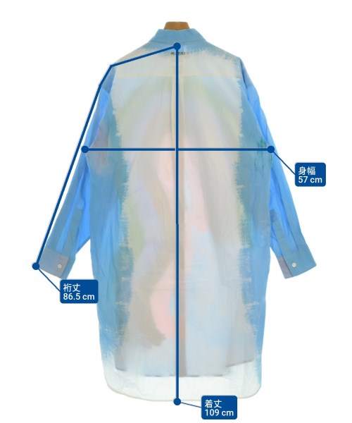 MARNI（マルニ）シャツワンピース 青 サイズ:44(L位) レディース/2200647126080
