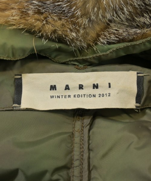 MARNI（マルニ）ダウンジャケット/ダウンベスト カーキ サイズ:38(S位) レディース/2200653660028