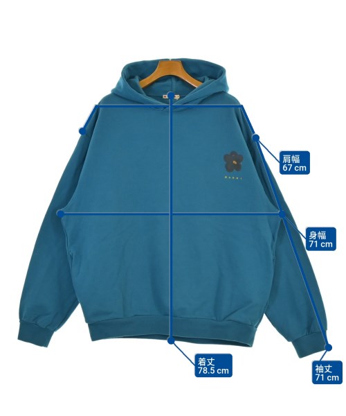 MARNI（マルニ）パーカー 青 サイズ:50(XL位) メンズ/2200654109069