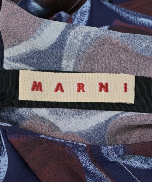 MARNI（マルニ）ブラウス 紺 サイズ:38(S位) レディース/2200702244049