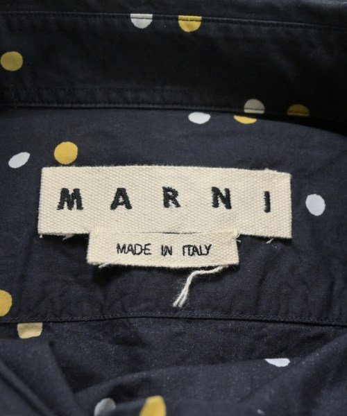 MARNI（マルニ）カジュアルシャツ 紺 サイズ:44(S位) メンズ/2200702485015