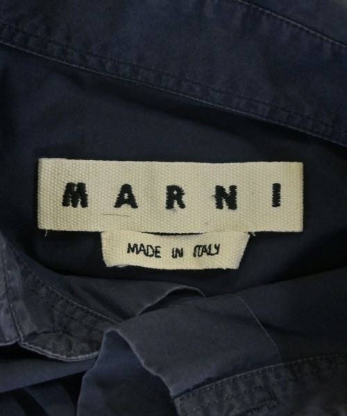 MARNI（マルニ）カジュアルシャツ 紺 サイズ:44(S位) メンズ/2200703403018
