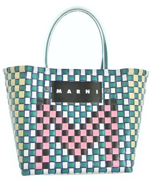 MARNI（マルニ）かごバッグ 緑 サイズ:- レディース/2200703581075