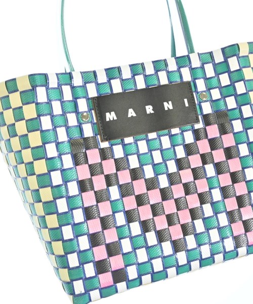 MARNI（マルニ）かごバッグ 緑 サイズ:- レディース/2200703581075
