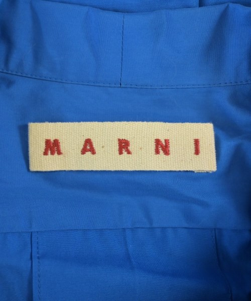 MARNI（マルニ）シャツワンピース 青 サイズ:38(S位) レディース/2200702518010