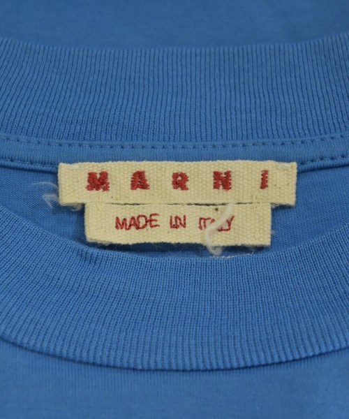 MARNI（マルニ）Tシャツ・カットソー 青 サイズ:50(XL位) メンズ/2200702518102
