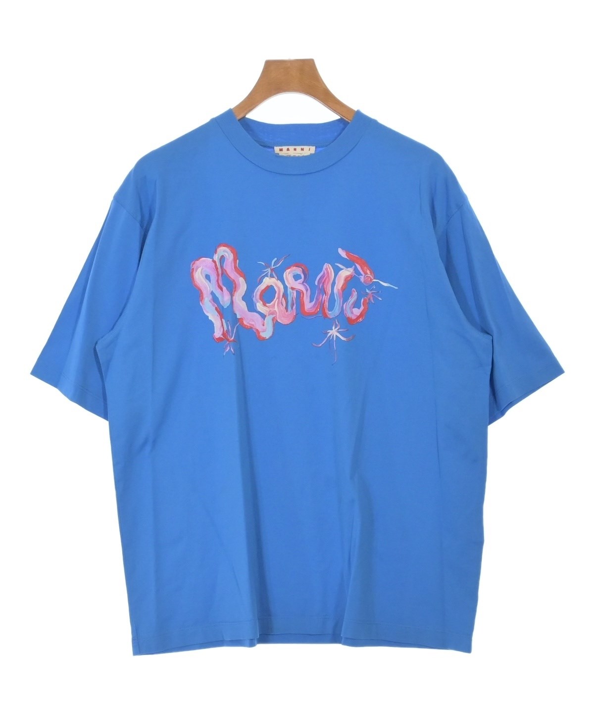 MARNI Tシャツ カットソー MARNI（マルニ）Tシャツ・カットソー 青 サイズ:50(XL位) メンズ