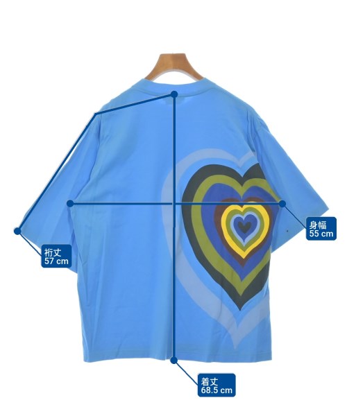 MARNI（マルニ）Tシャツ・カットソー 青 サイズ:48(L位) メンズ/2200702518966