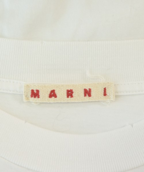 MARNI（マルニ）Tシャツ・カットソー 白 サイズ:50(XL位) メンズ/2200702572180