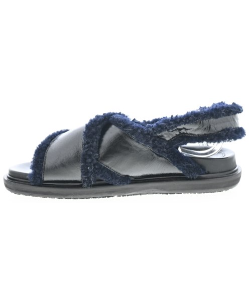 MARNI（マルニ）サンダル 黒 サイズ:EU38(24.5cm位) レディース/2200703668332