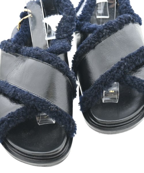 MARNI（マルニ）サンダル 黒 サイズ:EU38(24.5cm位) レディース/2200703668332