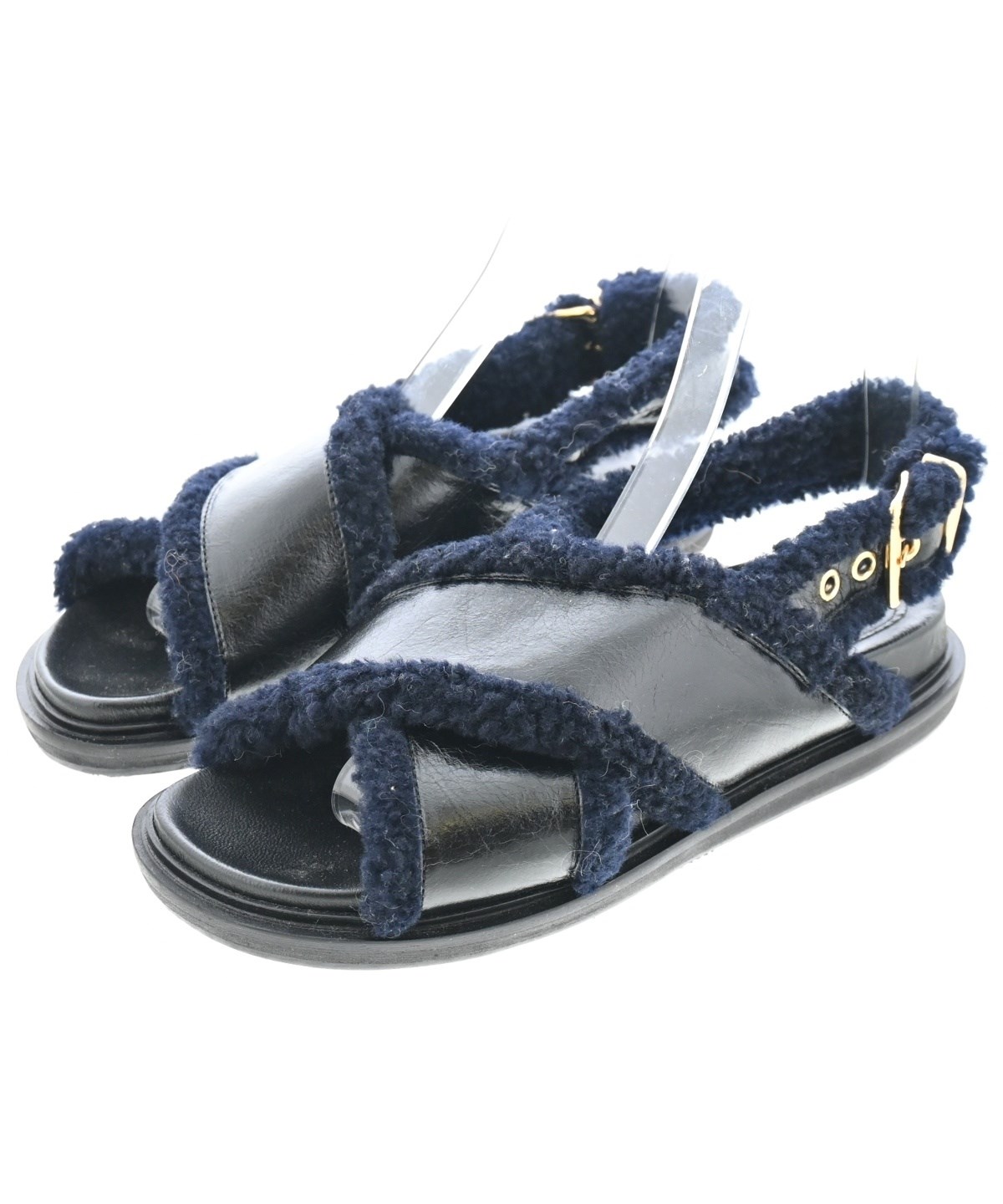 MARNI（マルニ）サンダル 黒 サイズ:EU38(24.5cm位) レディース