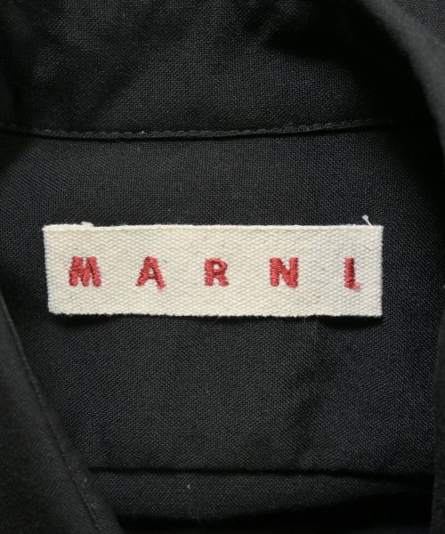 MARNI（マルニ）カジュアルシャツ 黒 サイズ:44(S位) メンズ/2200704088047