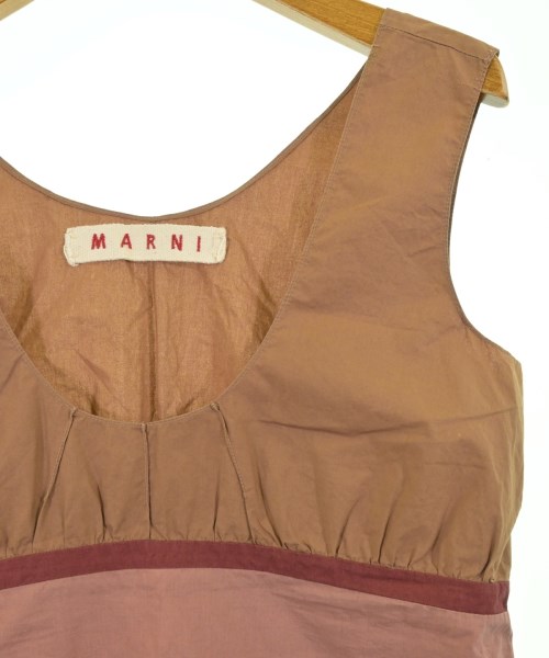 MARNI（マルニ）タンクトップ 茶 サイズ:40(M位) レディース/2200702580161