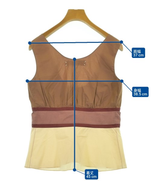 MARNI（マルニ）タンクトップ 茶 サイズ:40(M位) レディース/2200702580161