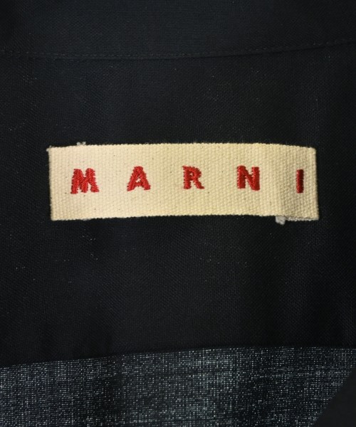 MARNI（マルニ）カジュアルシャツ 紺 サイズ:44(S位) メンズ/2200704385030