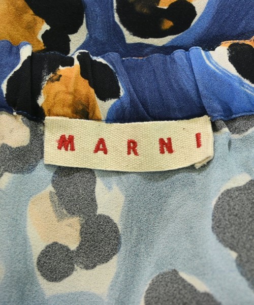 MARNI（マルニ）ひざ丈スカート 青 サイズ:42(M位) レディース/2200704481022