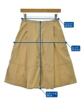 MARNI（マルニ）ひざ丈スカート ベージュ サイズ:38(S位) レディース/2200705034036