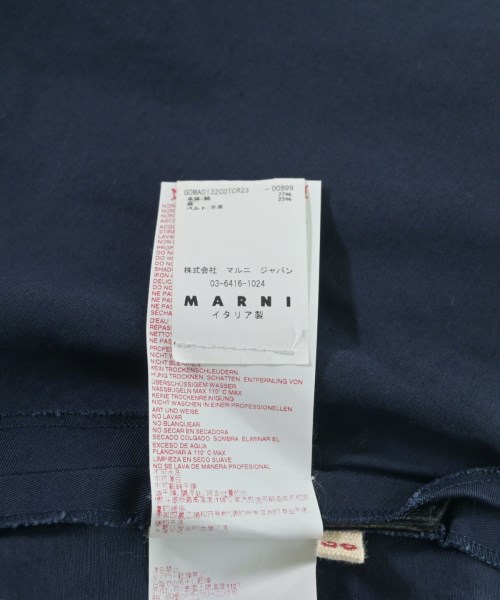 MARNI（マルニ）ひざ丈スカート 紺 サイズ:36(XS位) レディース/2200705599481