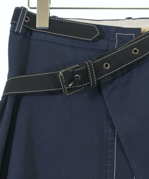 MARNI（マルニ）ひざ丈スカート 紺 サイズ:36(XS位) レディース/2200705599481