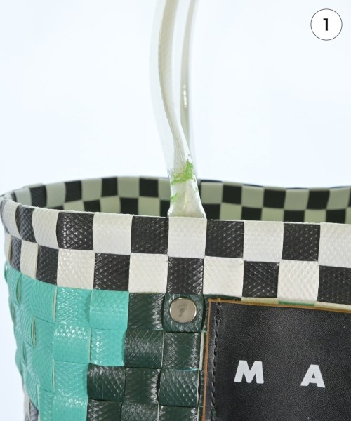 MARNI（マルニ）かごバッグ 青 サイズ:- レディース/2200701297091